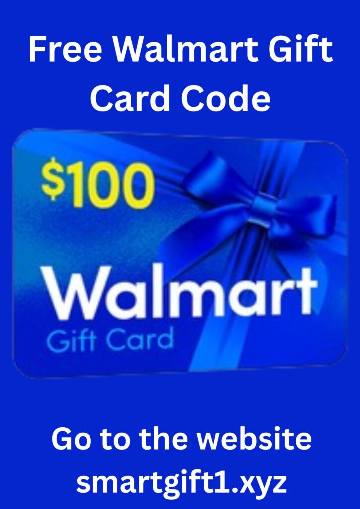 free walmart gift card code